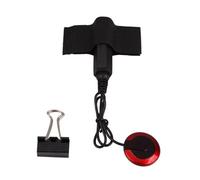 OFFIGAM Ukulele and Violin Instrument Pickup Transducer with Abs Material, No Battery Needed, Black Acoustic Guitar Accessory for Sound Capture without Sound Reflection