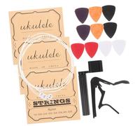 OFFIGAM Ukulele Practice Aids Guitar Repair Kit Tool Set String Winder Picks Tuner Luthier Tools