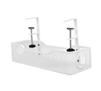 OFFIGAM Under Desk Cable Organizer Tray Adjustable Wire Management Rack Compact Design for Tidy Cables Easy Installation for Home Office Classroom Use