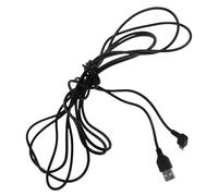 OFFIGAM USB Charging Cable for Dash Cam with Right Angle Micro USB Connector, 3.5m Long Pvc Power Cord Featuring V3 Straight Head Design, Easy Installation and Long Lifespan for Vehicle