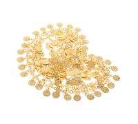 OFFIGAM Vintage Metal Coin Tassel Head Chains for Belly Dancing Inspired Dance Cap Ornament Portable Decorative Headpiece with Dangling Coins for Dance Performances