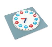 OFFIGAM Wooden Educational Clock for Learning Clock for Montessori Early Teaching Tool to Develop Recognition Hand-eye Coordination and Logical Thinking Skills