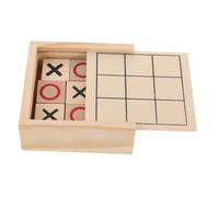 OFFIGAM Wooden Toe Game Portable Family Board Game Educational Puzzle for Adults Activity for Gatherings for Travel Family Bonding