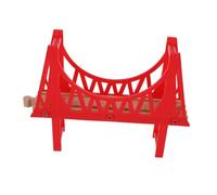 OFFIGAM Wooden Train Track Bridge Accessories Durable Wooden Model for Creative Railway Play Flexible Layouts Quick Assembly for Home and School Compatible with All Train