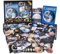 OFFIGIFT Scrapbooking Supplies Kit: Vintage Aesthetic Scrapbook Kit, Junk Journal Supplies with Scrapbook Stickers Paper, Journaling Supplies, Birthday Craft Gift for Adult, Cosmic Mystery