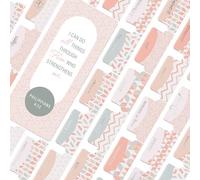 OFFILICIOUS Bible Book Tabs, 100 Soft-Touch, Laminated Bible Tabs for Holy Bible, Durable Tabs for Bible, Protestant & Catholic Bible Tabs, Pink Bible Tabs for Women