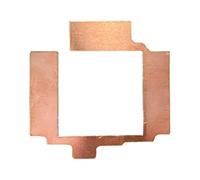 OFFILICIOUS GPU Radiator Memory Heatsink Copper Miner RTX 3080ti 3090 3090ti GPU Down 15-40 Degree Thermal Pad Replacement gpu copper heat sink