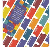 OFFILICIOUS Yellow & Blue Bible Book Tabs, 100 Soft-Touch, Laminated, Rainbow Bible Tabs for Bible, Protestant & Catholic Bible Tabs, Mini Bible Tabs for Women & Men