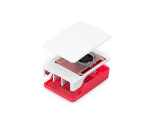 offizielles Gehäuse für Raspberry Pi 5, rot/weiß