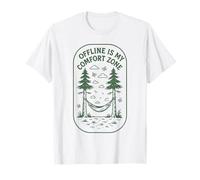 Offline is My Comfort Zone | Digital Detox | Nature T-Shirt