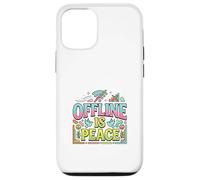 Offline Mode Quiet Mind Digital Detox Design Case for iPhone 12/12 Pro