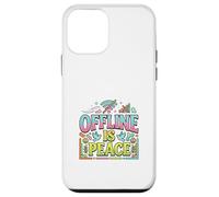 Offline Mode Quiet Mind Digital Detox Design Case for iPhone 12 mini
