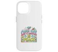 Offline Mode Quiet Mind Digital Detox Design Case for iPhone 14