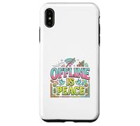 Offline Mode Quiet Mind Digital Detox Design Case for iPhone XS Max
