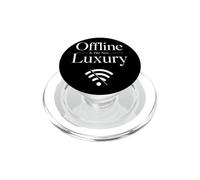 Offline Tech-Free Minimalist Lifestyle Design PopSockets PopGrip for MagSafe