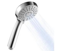 OFFO Shower Head with 3 Spray Modes, High Pressure Shower Head Large Powerful Boosting Handheld Showerhead for Low Water Pressure, Chrome