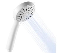 OFFO Shower Head with 3 Spray Modes, High Pressure Shower Head Powerful Boosting Handheld Showerhead for Low Water Pressure, White