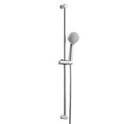 OFFO Shower Riser Kit, Shower Slide Bar with 3 Modes Shower Head, 1.6m Stainless Steel Hose,Adjustable 80cm Riser Rail and Handheld Showerhead,Rail Face Polishing