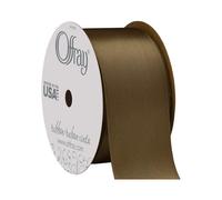 Offray 1.5"""" Wide Single Face Satin Ribbon 4 Yds 1-1/2 Inch x 12 Feet Mud Pie Foot
