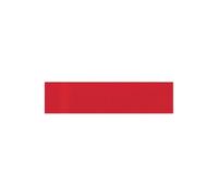 Offray 1017-250 Single Face Satin Ribbon 1-1-2 in. Wide 12 Feet-Red