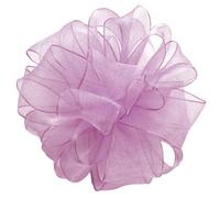 Offray Wired Edge Encore Sheer Craft Ribbon, 5/8-Inch Wide by 25-Yard Spool, French Lavender