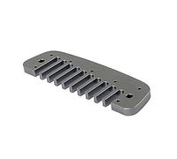 OFFSCH 1 Pc Harmonica c Comb Harp Part 10-hole Harp Accessories Metal c Harmonica for Long Use Sturdy and Corrosion-resistant