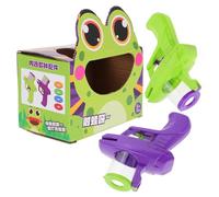 OFFSCH 1 Set Flying Disc Launcher for Soft Safe and Fun Outdoor Interaction Game for Parties and Family Bonding Activities Includes Soft Discs for Endless Play