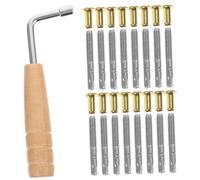 OFFSCH 1 Set Lyre Harp Tuning Pin Nails String Post Set Wrench Included Stable Fixing for Lyre Sturdy Instrument Part Easy to Use