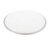 OFFSCH 10-inch White Pet Drum Skin Drumhead for Drum Kit with Double Layers Decks Plastic Material to Strengthen Bass and Improve Skills Suitable and Percussionists
