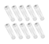 OFFSCH 10 Sets Transparent Bug Collection Tubes with Breathable Lid Secure Closure Insect Containers for Outdoor Exploration Enhanced Airflow and Visibility for Nature Observation and