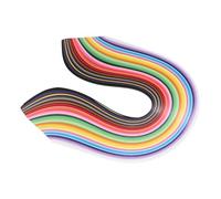 OFFSCH 1000pcs Quilling Paper Strips Wide Multi Color Craft Kit Durable DIY Art Supplies for Card Making Scrapbooking Photo Frame Decoration Family Friendly