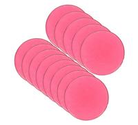 OFFSCH 100pcs Clear Bingo Chips Semi-transparent Plastic Counters for Card Games Poker Tokens Math Counting Discs Game Supplies for Family Fun