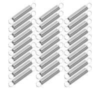 OFFSCH 100pcs Metal Extension Springs for Mahjong Machine Tile Feed Systems, Easy Installation Efficient Tile Resetting, Suitable for Home Use and Club Mahjong Table Repair, Silver