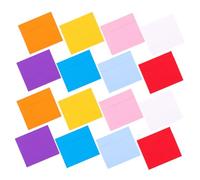 OFFSCH 100pcs Mixed Color Blank Envelopes Practical Paper Letter Pouches for Invitations Greeting Cards Office Use Compact and Easy to Decorate