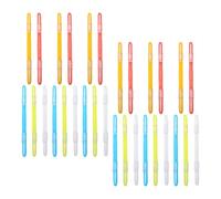 OFFSCH 100pcs Mixed Color Plastic Loose-Leaf Binder Clips with 2-Hole Fasteners for Document Organizing, Office and School Paper Clamps, File Storage Paper Holder Clips