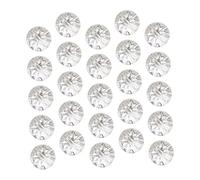 OFFSCH 100pcs Resin Decorative Buttons for Sewing and DIY Crafts Durable Crystal Candy Color Clothes Buttons for Childrens Sweaters Coats Cardigans Creative and Easy to Sew Accessories