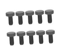 OFFSCH 10pcs Black Tremolo Bridge Screws Guitar System Hardware Metal Replacement for Electric Guitars Easy Installation Compatible with Electronic Models