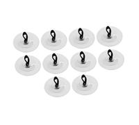 OFFSCH 10pcs Boys and Girls Finger Cymbals Mini Percussion Instruments 5.5cm Small Copper Zills Silver Tone for Children's Music Education and Dance Practice