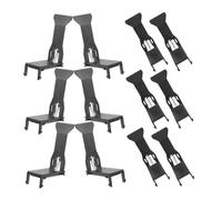 OFFSCH 10pcs Cash Register Tray Clips Black Money Tray Replacement Sturdy Cash Fixing Clamps for Shops and Businesses Secure Organization