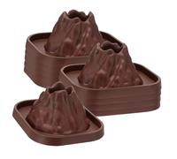 OFFSCH 10Pcs DIY Volcano Science Models for Compact Erupting Volcano Kit with Realistic Details Educational Science Experiment Prop for Hands Learning and Creativity Development
