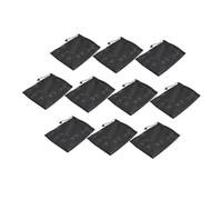 OFFSCH 10pcs Drawstring Mesh Bags for Storage Gym Beach and Travel Multipurpose Backpack Net Bags with Quick Access for Organizing Laundry and Miscellaneous Items
