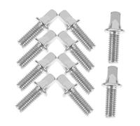 OFFSCH 10pcs Drum Hardware Spare Metal Drum Set Screws Replacement Lug Bolts Bass Screws Snare Easy Install Accessories