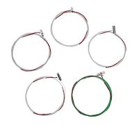 OFFSCH 10pcs Guzheng Metal Wire String Kit Guzheng Replacement Strings for Multipurpose for Instrument Parts