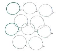OFFSCH 10pcs Guzheng Strings for Use A-type Metal Replacement Strings Crisp Sound and Tones for Beginners and Professionals