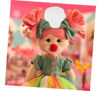 OFFSCH 10pcs Mini Cloth Chef Hats for Dolls DIY Crafting Adorable Tiny Cooking Hats for Dollhouse Scenes Creative Accessories for Miniature Projects and Costume Decor