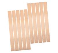 OFFSCH 10pcs Natural Wood Paint Stirrers Sticks for Epoxy Mixing and DIY Craft Projects Smooth Polished Edges Hardwood Paddles for Garden Library and Resin Use
