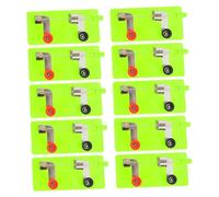 OFFSCH 10pcs Single Pole Single Throw Switches for Electronic Experimenting Science Projects Circuit Components for Student Learning and DIY Model Building