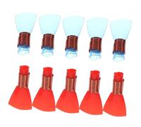 OFFSCH 10pcs Suona Reeds Portable Suona Accessories Plastic Natural Reed High-class Copper Wire Practical and Labor-saving Design for Musical Instrument Random Color