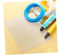 OFFSCH 10pcs Transparent PVC Pen Mat for DIY Drawing Clear Tracing Board Craft Accessories for Simplified Art with High Visibility Template Copying