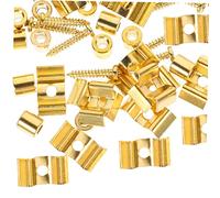 OFFSCH 10set Guitar String Retainer Press Buckle Tension Stabilizer for Electric Guitar Headstock Accessory